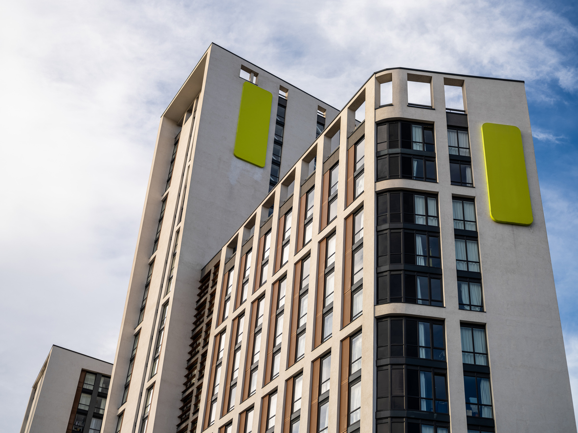 student accommodation block