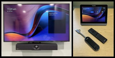 meeting room dongle and console which aids screen sharing in video calls