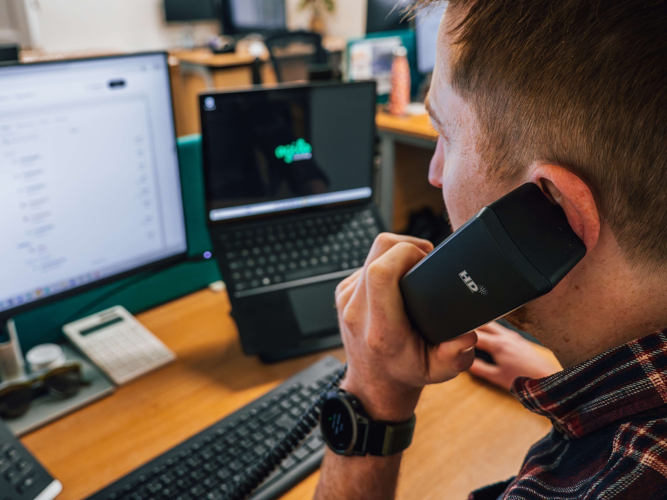 Ollie using CallSwitch one software